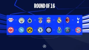 Read more about the article Champions League Round of 16 (1st Leg) Round Up – As Liverpools hunt for revenge against Madrid goes on